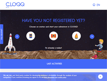 Tablet Screenshot of cloqq.com